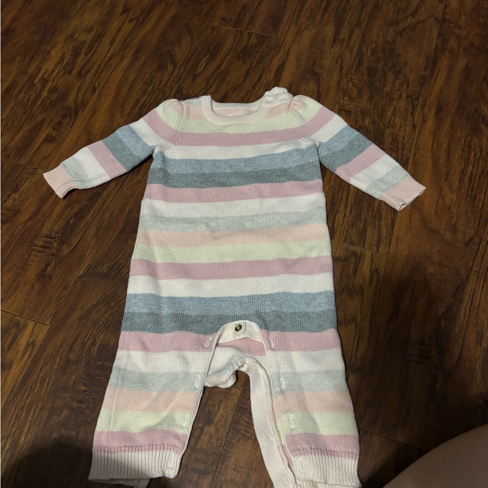 GAP Multicolor Striped Kids Footie